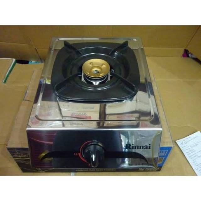 Kompor gas rinnai 1 tungku stenlis RI 511E