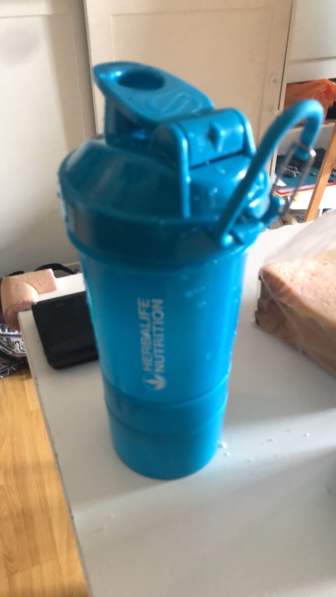 (1kg Isi 5) Herbalife Smart Shaker Biru New Original Herbal Life