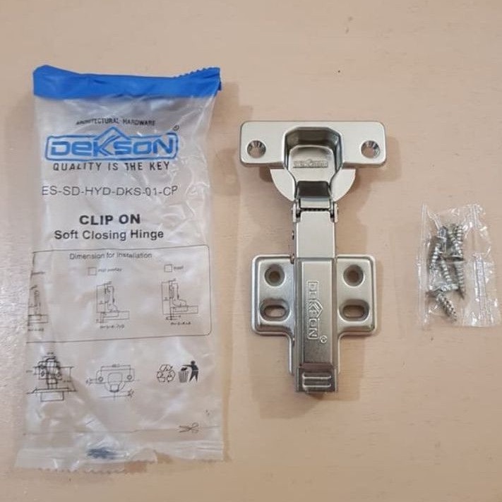 Engsel Sendok Dekson ES SD HYD DKS 01 CP Lurus/ Engsel Sendok / Engsel Lemari