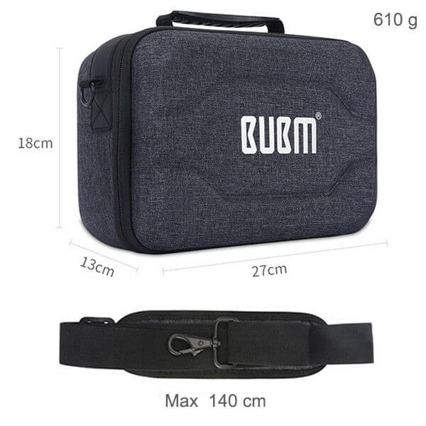 BUBM Travel Carrying Case For Nintendo Switch OLED Compartment Bag EVA