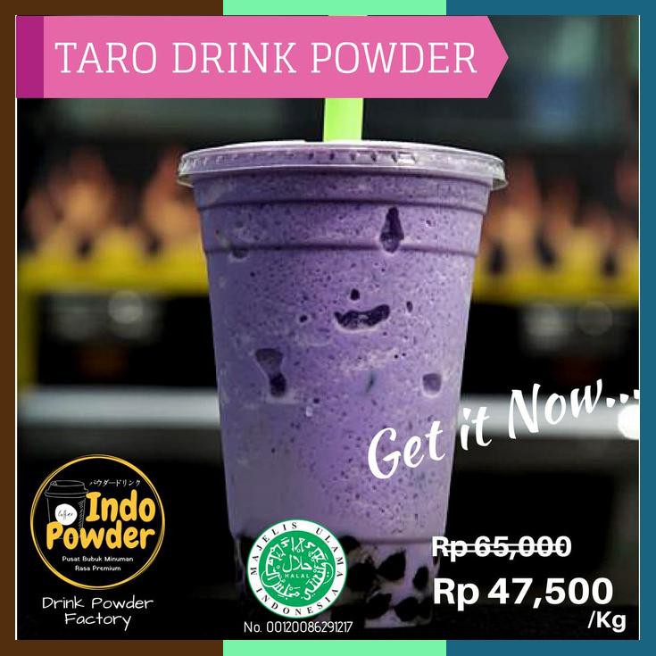 

Bubuk Minuman Taro / Taro Powder