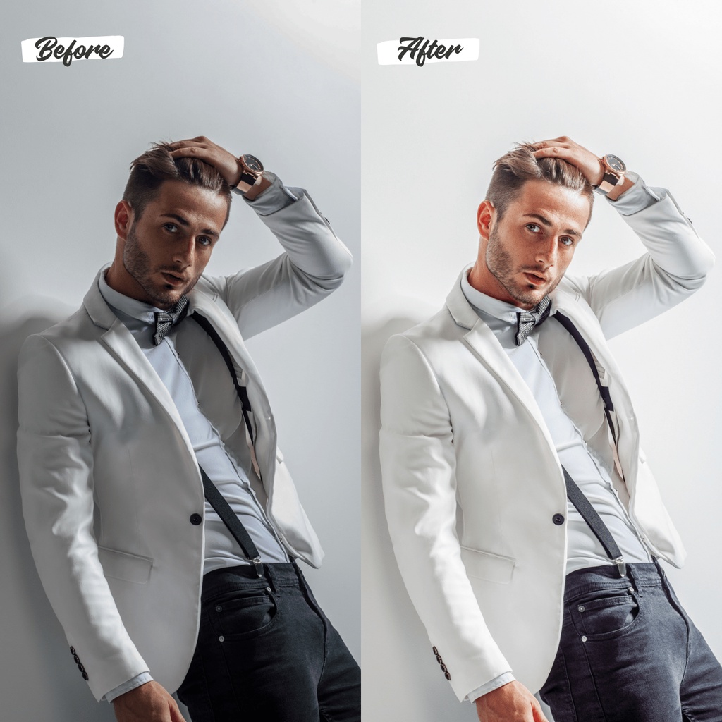 Lightroom Preset White &amp; Natural IOS/Android and Dekstop