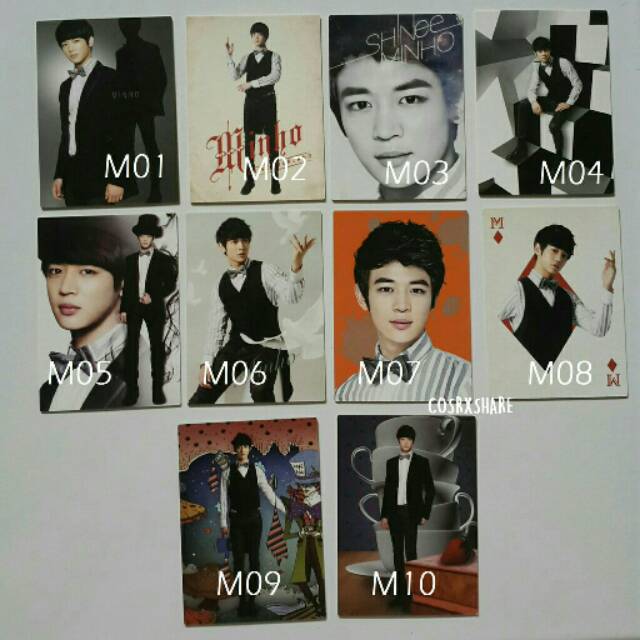 Official SHINee in Wonderland Star Collection Photocard [Minho]