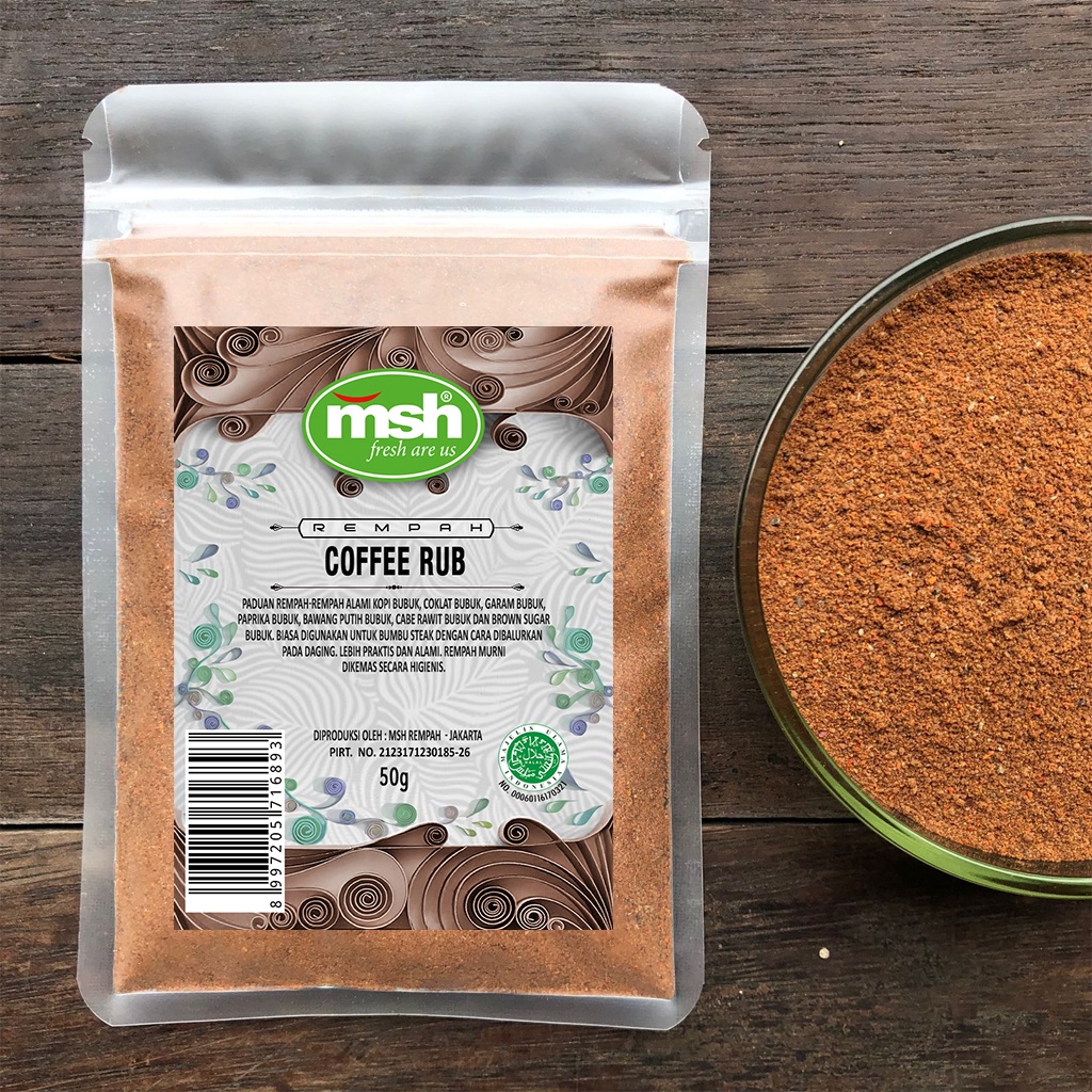 

Msh Coffee Rub 50 Gr