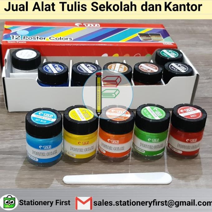 

PERALATAN MELUKIS CAT POSTER (POSTER COLOUR) TITI ALAT LUKIS