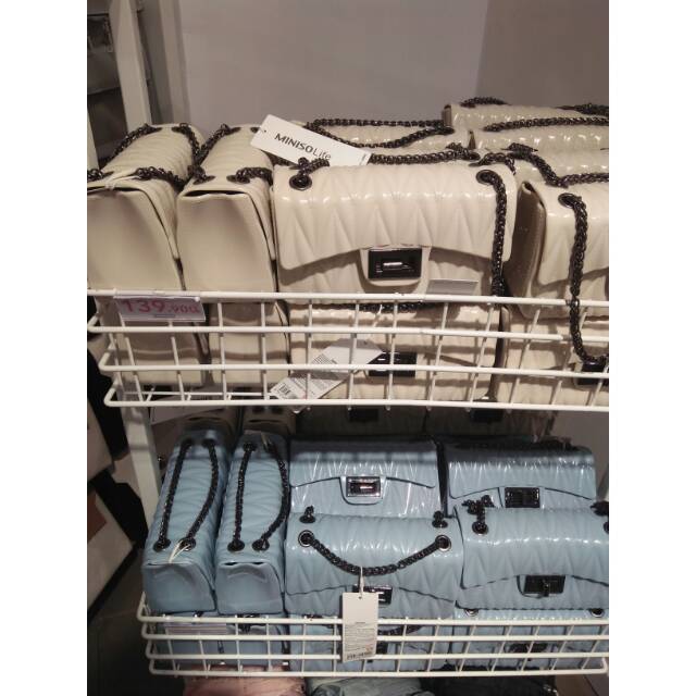 Miniso Original Tas Selempang Jelly Bag