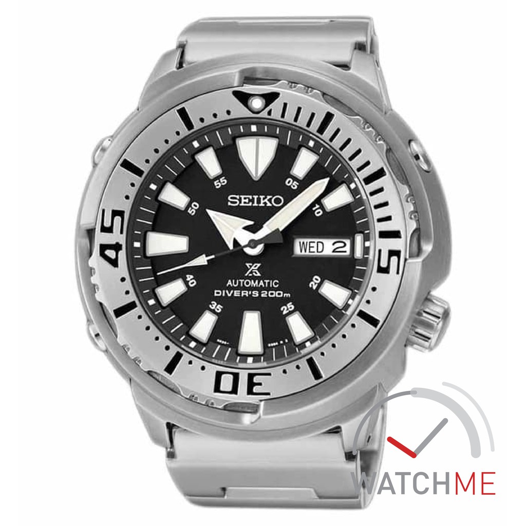 Jam Seiko Prospex SRP637K1 Automatic Baby Tuna Monster 200m Stainless Steel Original Bergaransi