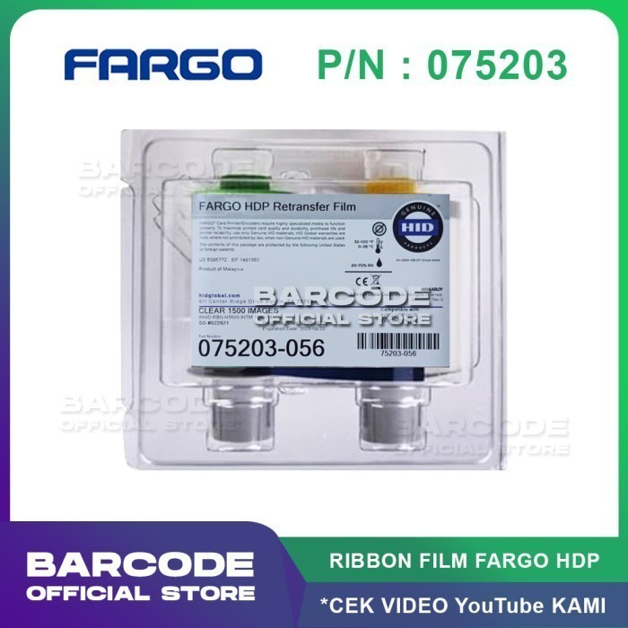 FARGO INNID HDP5600 E-KTP HDP5000 EKTP Film PN : 75203 ( 075203-056 )