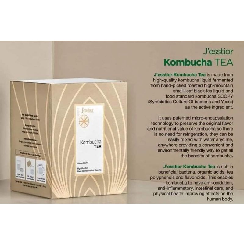 

JESSTIOR KOMBUCHA TEA