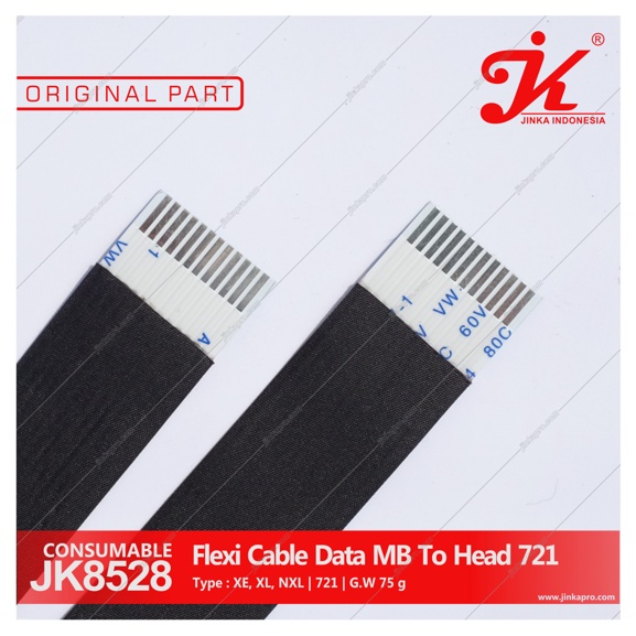 JK8528/Flexi Cable Data MB to Head 721/ Jinka / Jinka Sparepart