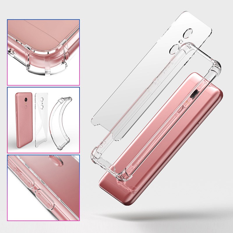 Atouchbo 6in1 Case Xiaomi Redmi Note 9 Pro / Note 9 / 9 / 9A Screen Protector Ring Camera Protector