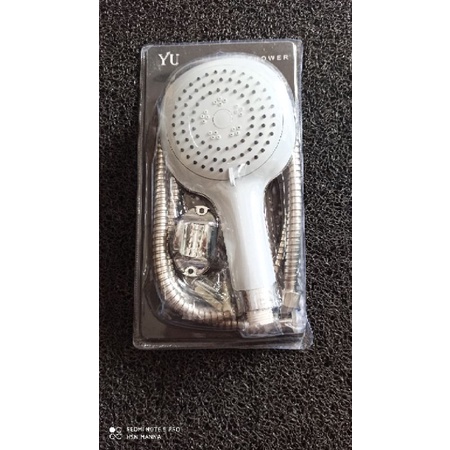 hand shower kepala jumbo komplit selang