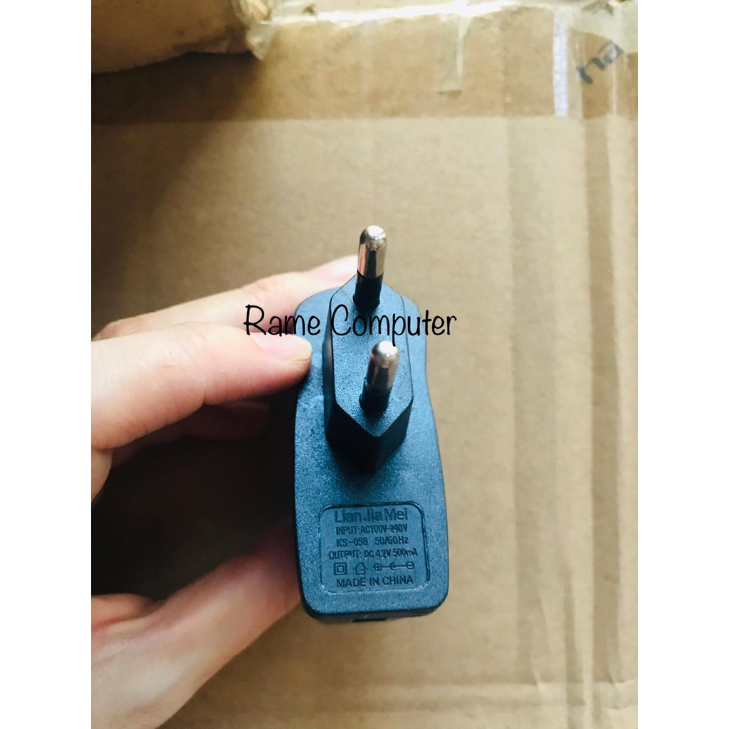 Adaptor Usb Output DC 4.2V 0.5A