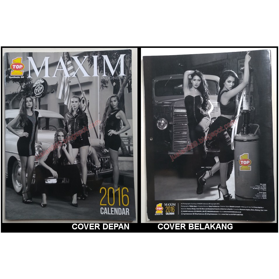 

MAXIM INDONESIA CALENDAR 2016