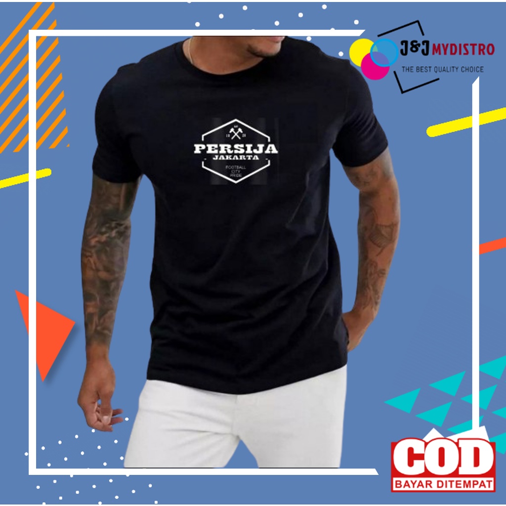 Baju Kaos Dewasa unisex Pria Wanita  PERSIJA Distro original  premium Combed