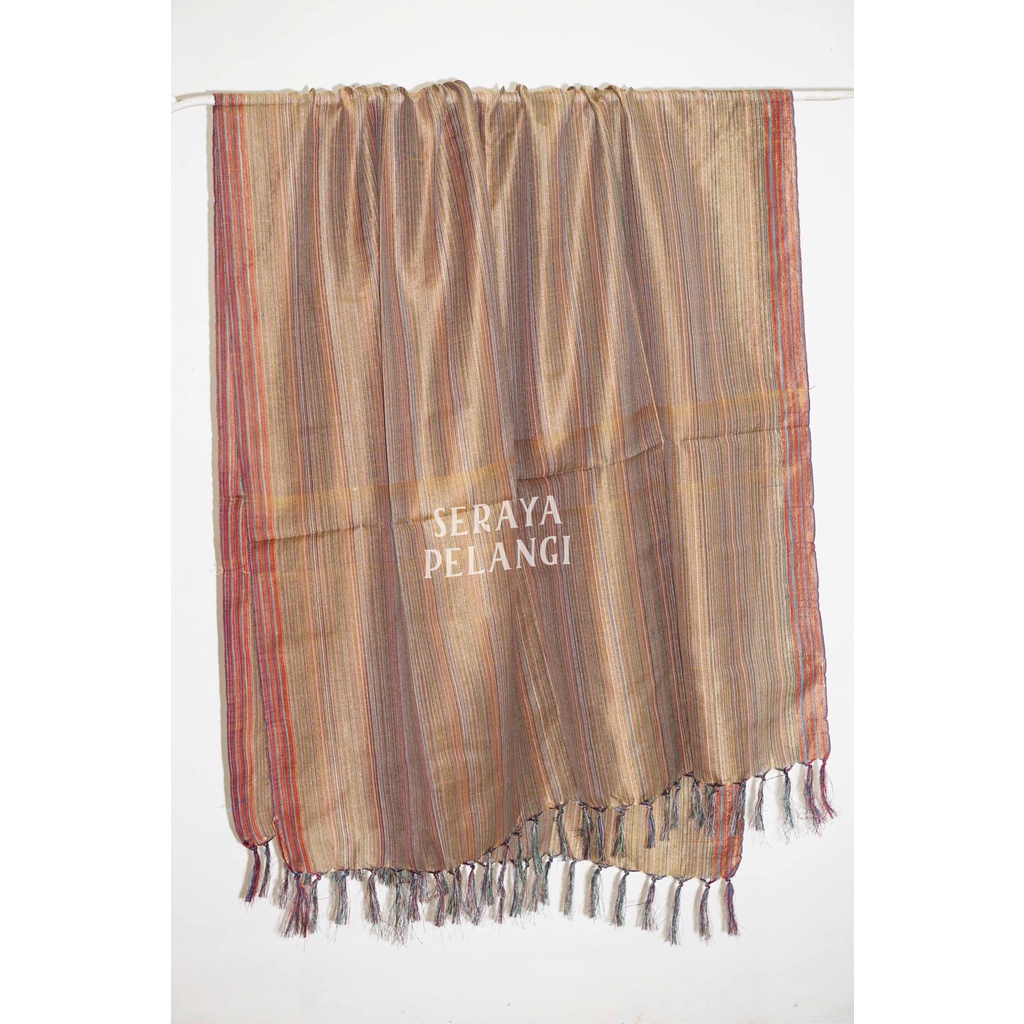 Pashmina Motif Garis 06 Ukuran Lebar | Selendang | Scarf | Syal | Shawl | Pasmina Kashmir | Souvenir | Hadiah Ulang Tahun | Birthday Gift | Aksesoris Fashion Wanita Pria | Premium Import Quality | Luxury Scarf | Grosir Murah | Wraps | Luxury Scarf