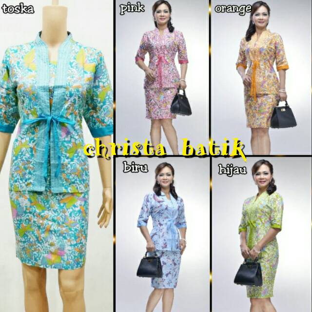 Setelan batik kartika permen