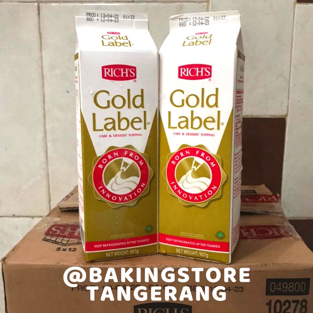

Richs Gold Label | Rich's Whipping Cream 907 gr