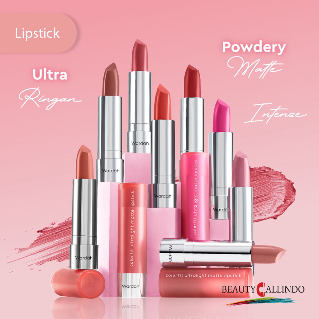 [Tersedia Warna Baru  1-13] Wardah Colorfit Ultralight Matte Lipstick