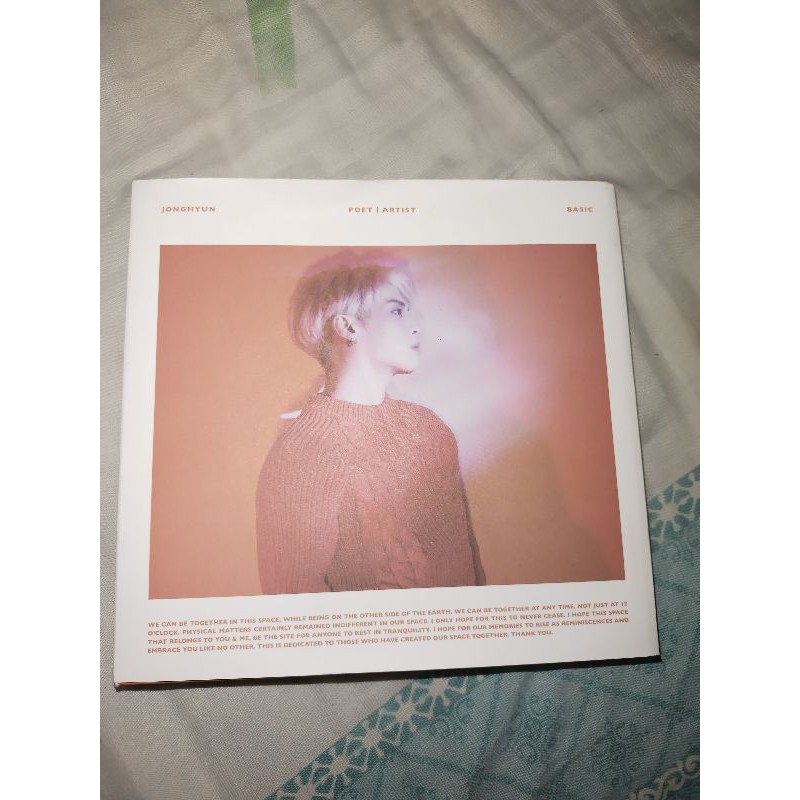 Jonghyun - Poet | Artist Album [PRELOVED]