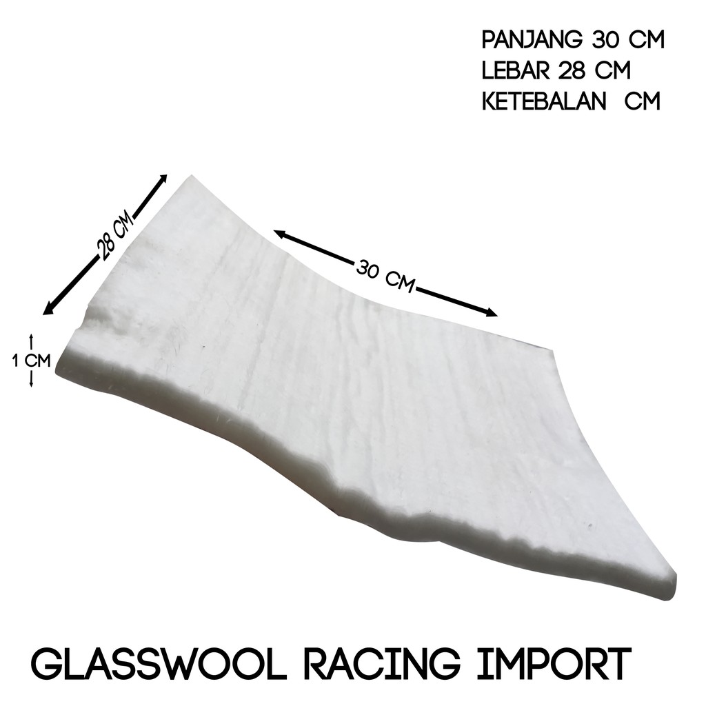 Glasswool Racing Import Tahan Bakar Untuk Roadrace dan harian