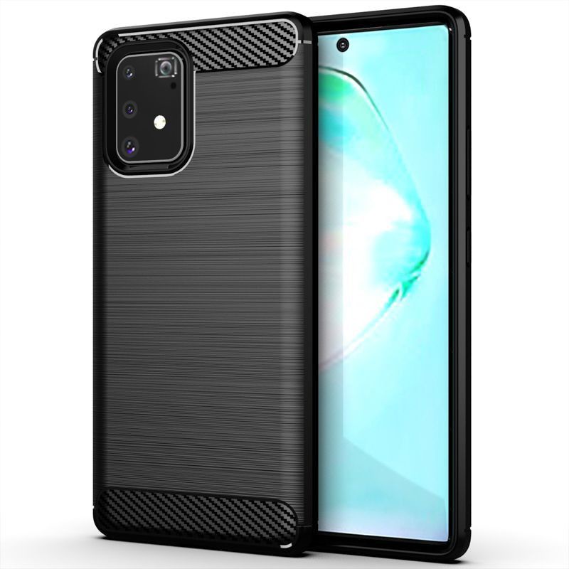 Softcase Slim Fit Carbon Samsung S10 Lite - UA