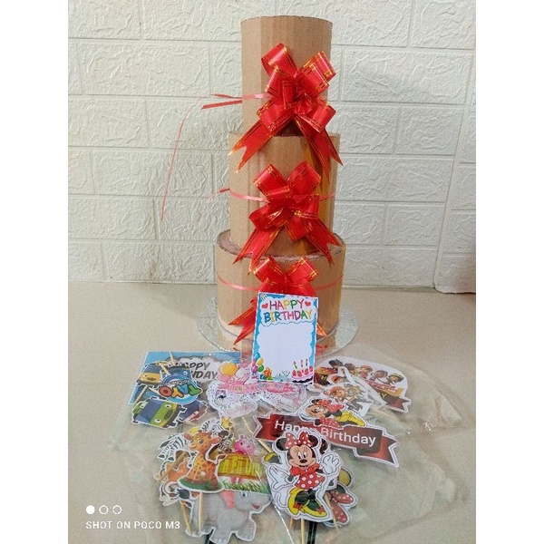 

kerangka snack tower kosong - cake snack