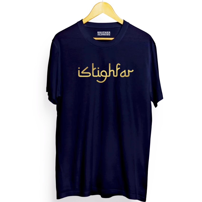 Kaos Distro Istighfar Gold - Abu Misty