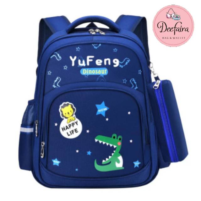 Tas Sekolah Wanita Tas Ransel Anak Perempuan Bonus Pouch Pensil