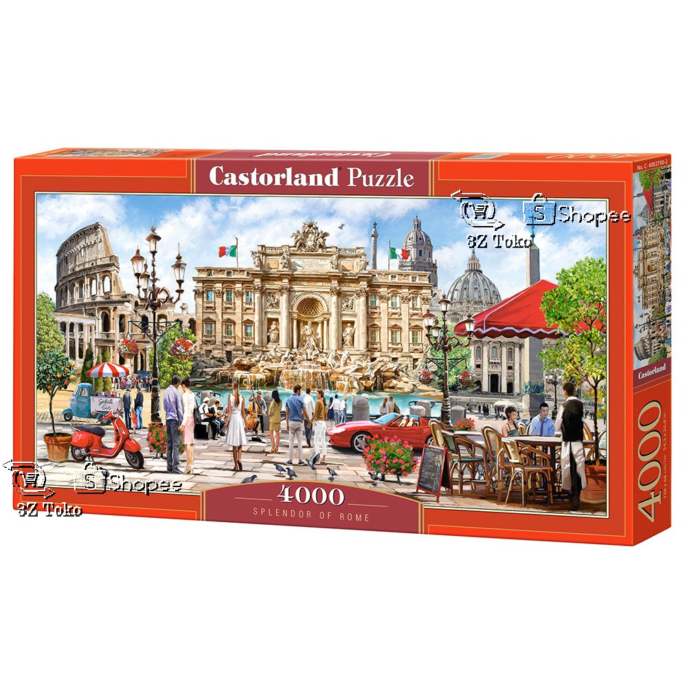 Jigsaw Puzzle: Castorland - Splendor of Rome - 4000 Piece
