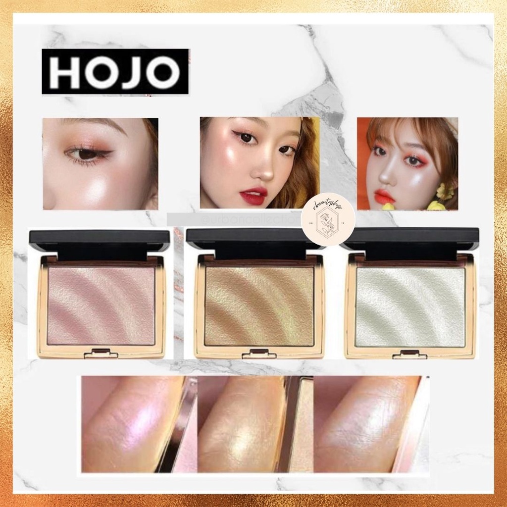 HOJO Highlighter Pallette ORI MAKE UP Waterproof Glitter Highlighter