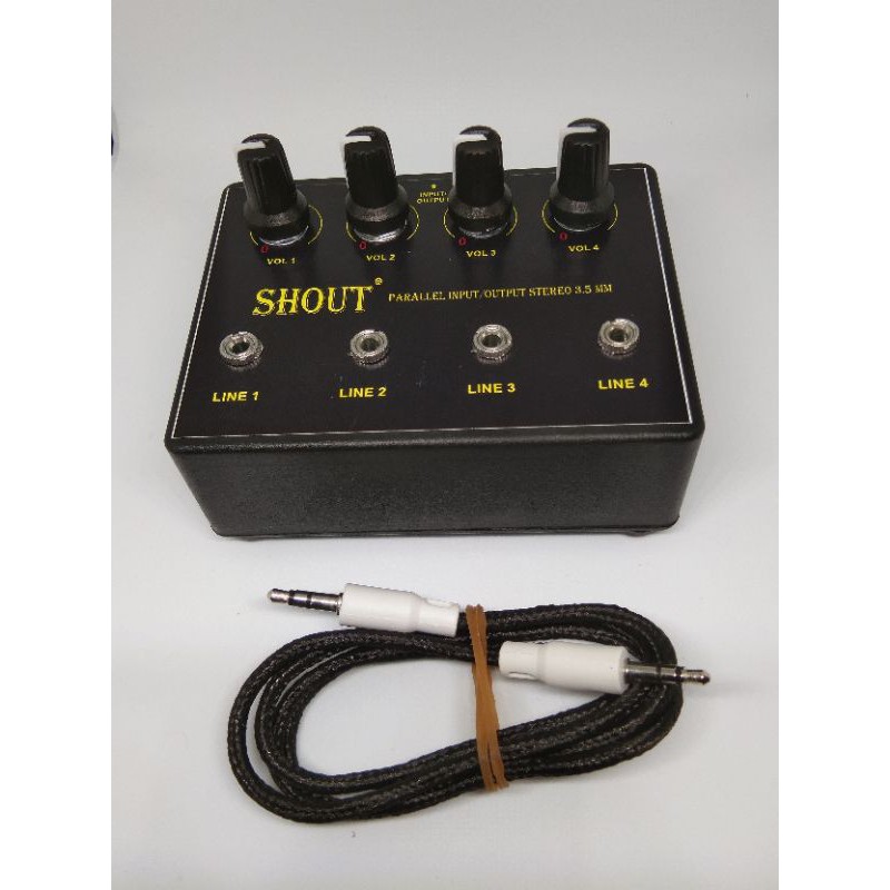 Parallel / Paralel Input / Output AUX Stereo Akai 3.5 mm