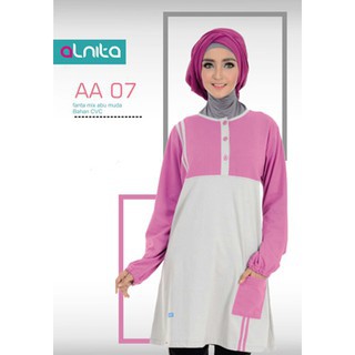 ATASAN ALNITA 07 | ATASAN KAOS | ATASAN WANITA