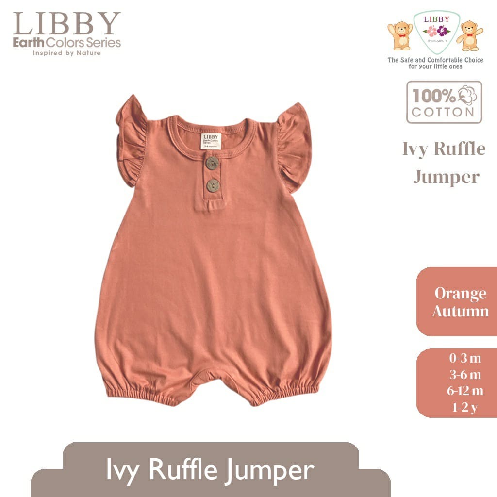 Libby Jumper segi empat Ivy Ruffle (1 pc)