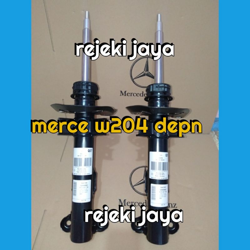 shock breaker mercedes benz w204 depan original