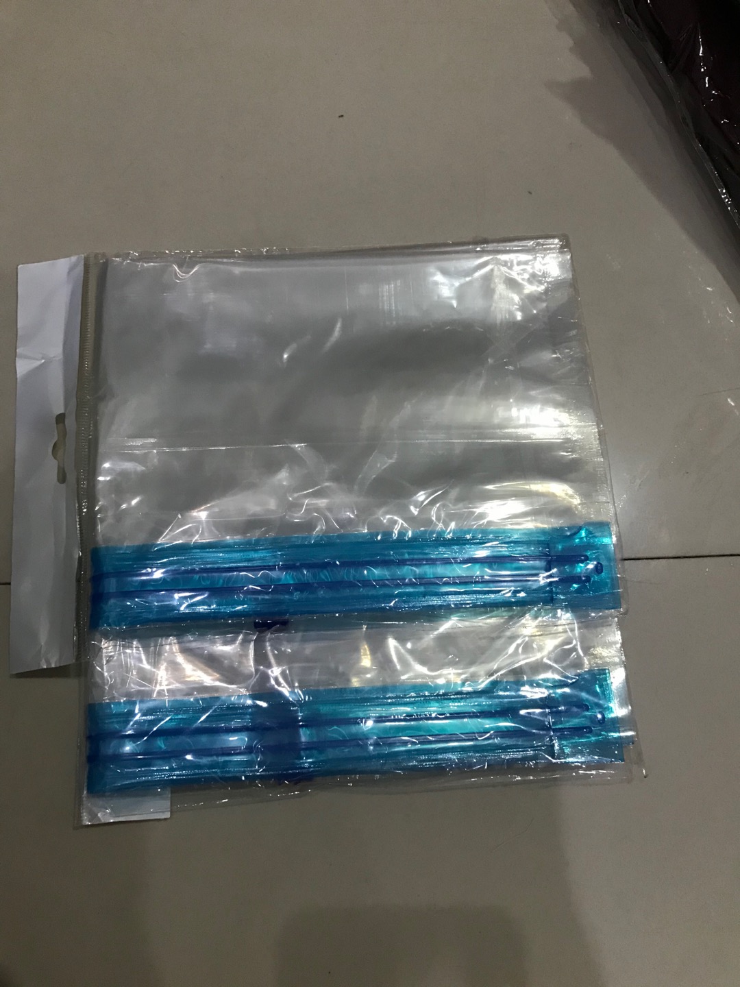 First Project – Plastik Vakum Baju Pakaian Laundry Travel Organizer Compression Vacuum Bag