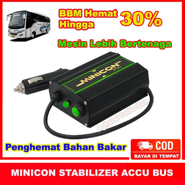 Alat Penghemat BBM Mobil Bus ,Truck dan Kendaraan Alat Berat bikin Aki Awet | Minicon Asli Original