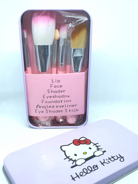 Kuas Make Up Set Brush Make Up set Isi 7 pcs K09