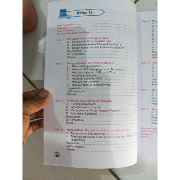 ORI buku teks informatika k13 penerbit Arya duta untuk SD kelas 4 edisi revisi terbaru