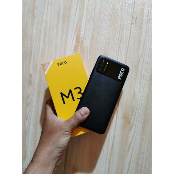 Poco M3 Ram 4 64GB 6 128GB Garansi Resmi