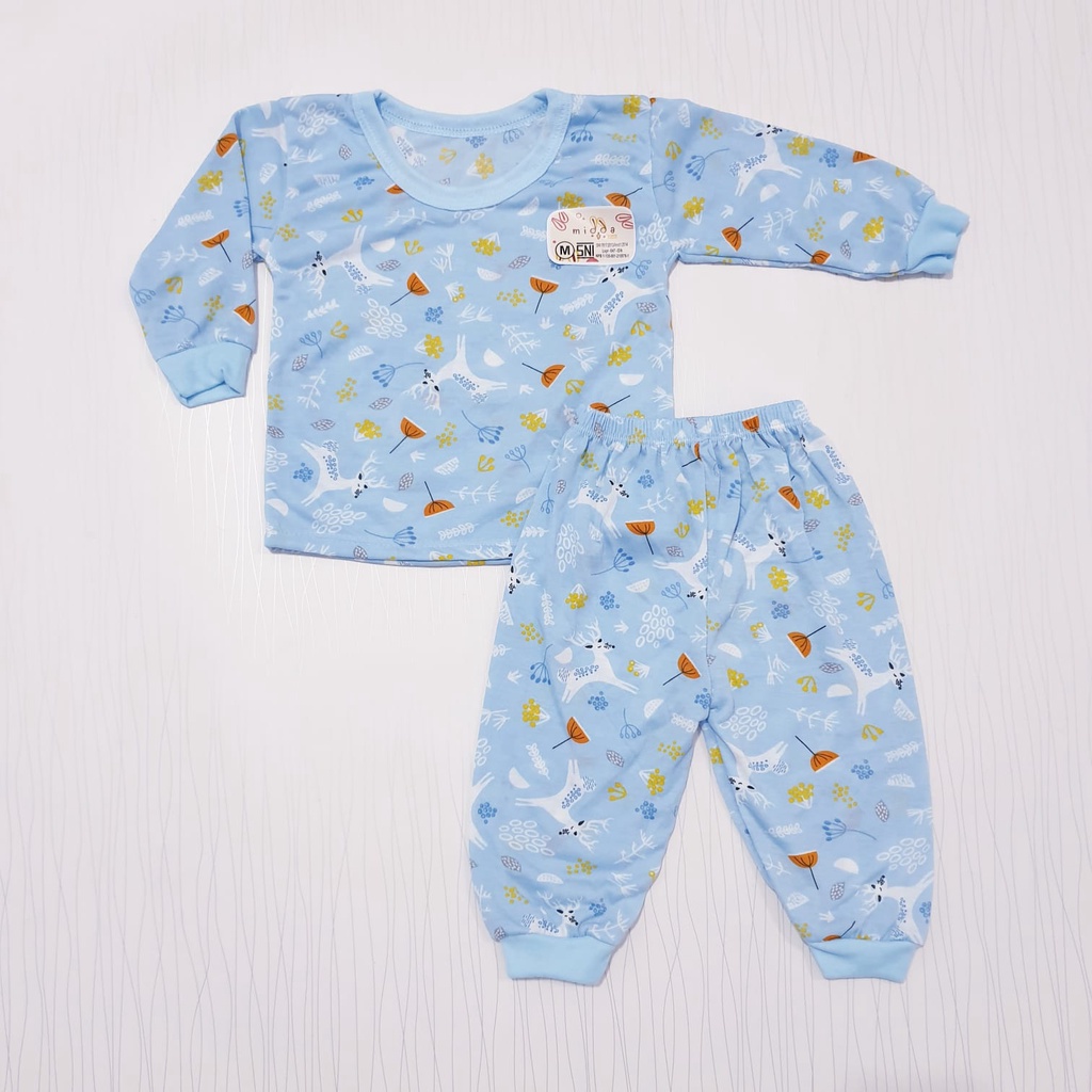 cyand clothing - pakaian bayi motif cowo piyama baju tidur baby laki-laki pilih size