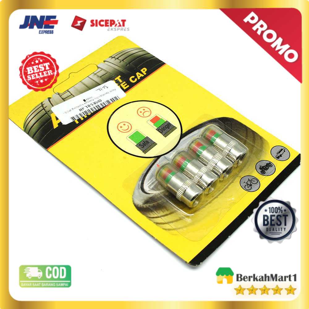 Pentil Ban Mobil Tire Valve Cap Pressure Monitoring 4 PCS - 231