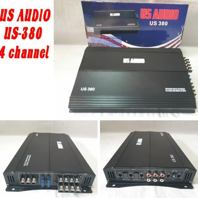 Power mobil 4 channel US Audio 8000 watt mosfet