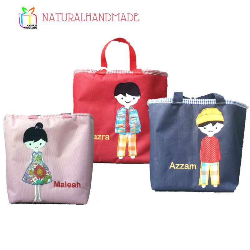 

Goodie Bag custom Lunch Bag tas Souvenir Ultah Anak, Aqiqah, Khitanan,Kenaikan Kelas Karakter Anak