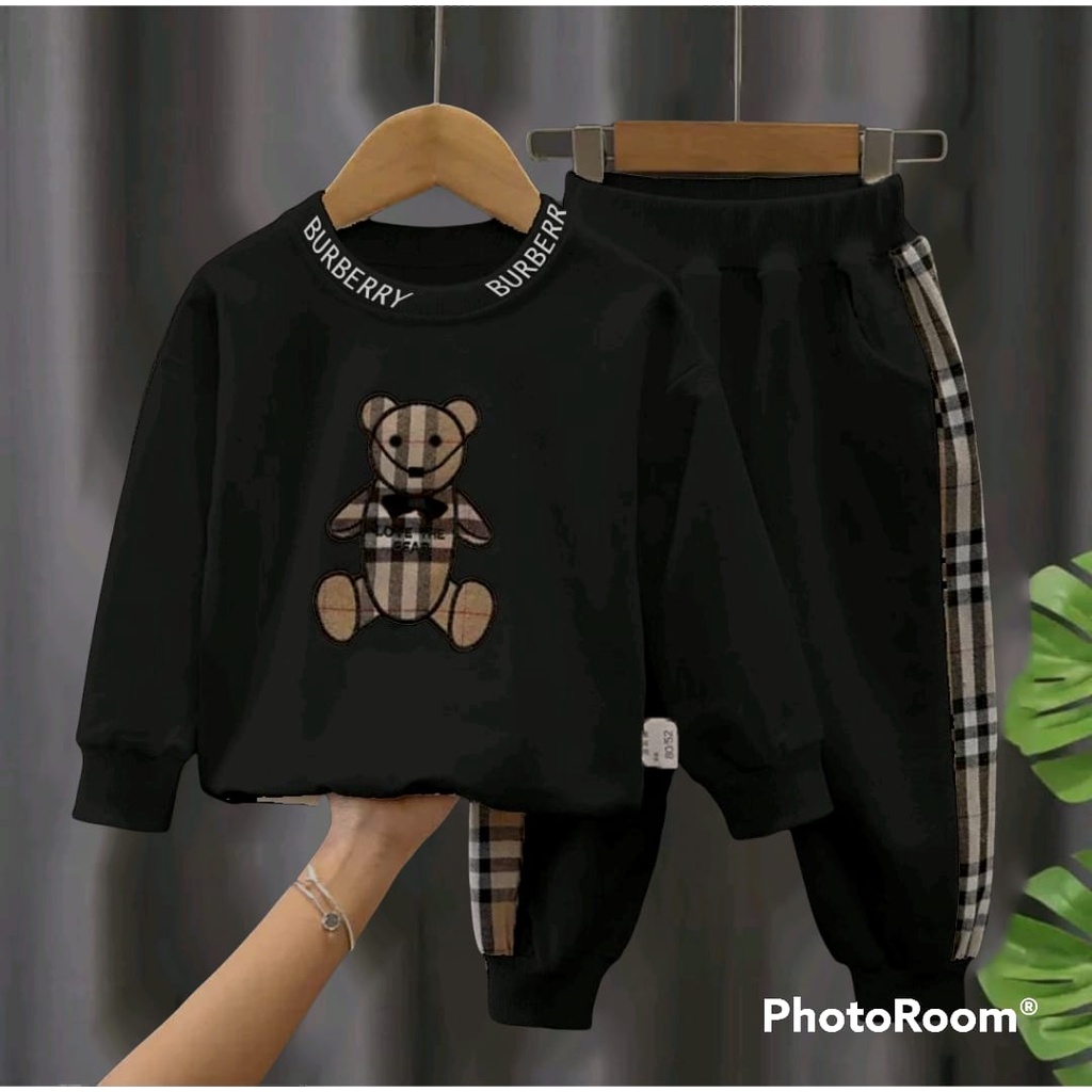 COD/SWEATER ANAK PANDA BURBELY 1-5 TAHUN SETELAN ANAK PEREMPUAN SETELAN ANAK LAKI LAKI SETELAN ANAK BAJU ANAK TERLARIS JAKET ANAK TERMURAH BISA PILIH WARNA HARGA GROSIR