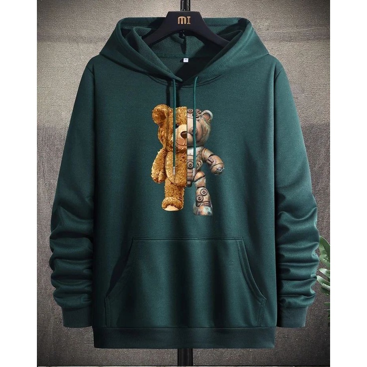 MW- Hoodie Sweater ROBOTIC bisa untuk jaket pria/wanita