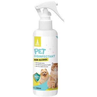 Racoon Pet Disinfectant ALCOHOL FREE / Disinfektan Anjing Kucing 250ml