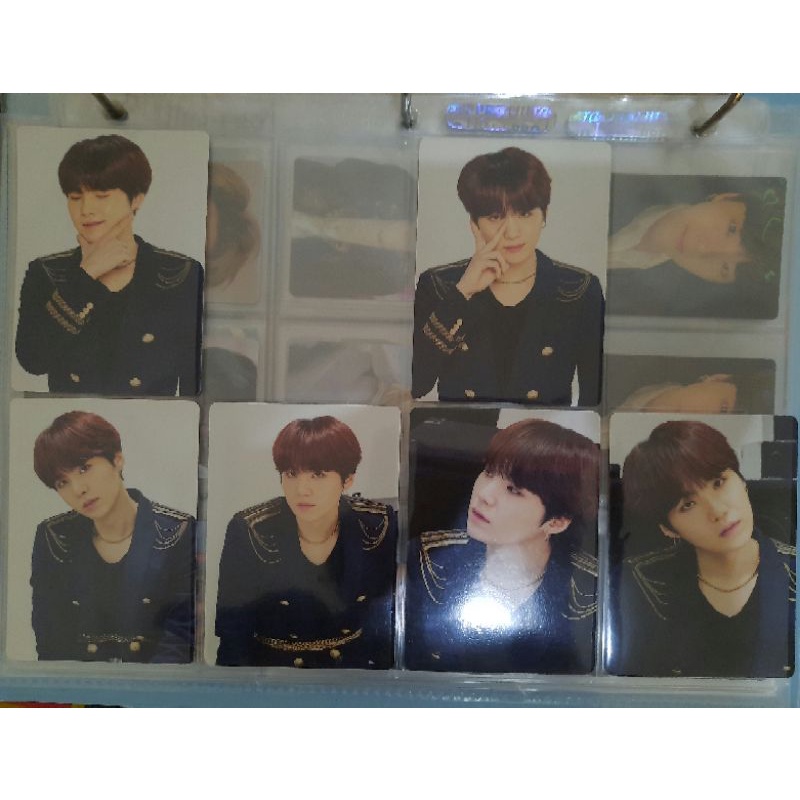 OFFICIAL YOONGI SUGA MINI PC PHOTOCARD SPEAK YOURSELF SYS JAPAN MD