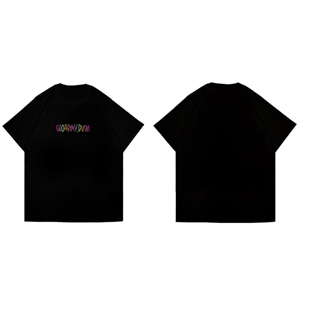 GLOARMY/Tshirt Basic Black/Kaos Distro Original/Kaos Distro/Tshirt Black Limited Editin/Kaos Pria/Ka