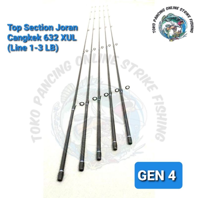 TOP SECTION/UJUNG JORAN CANGKEK 632 XUL 1-3LB RELIX NUSANTARA